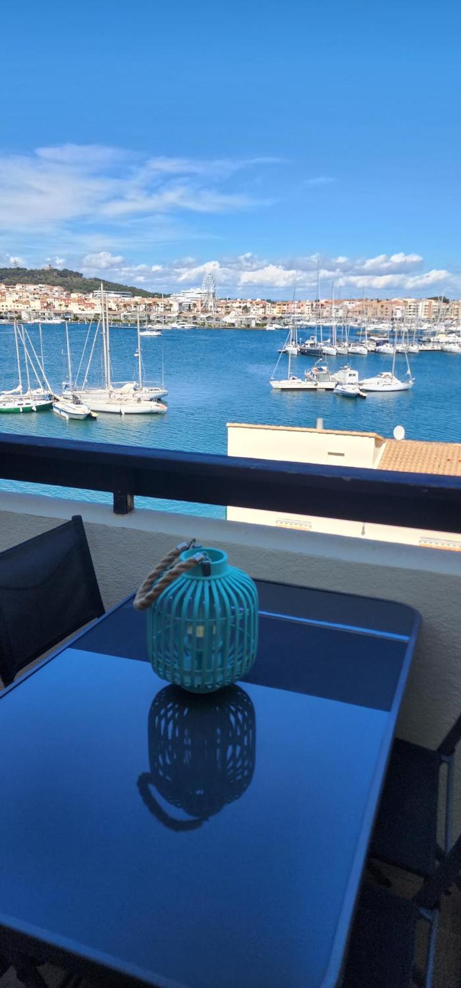 Studio Meuble Cap D Agde Avec Tres Belle Vue Sur Le Port Экстерьер фото