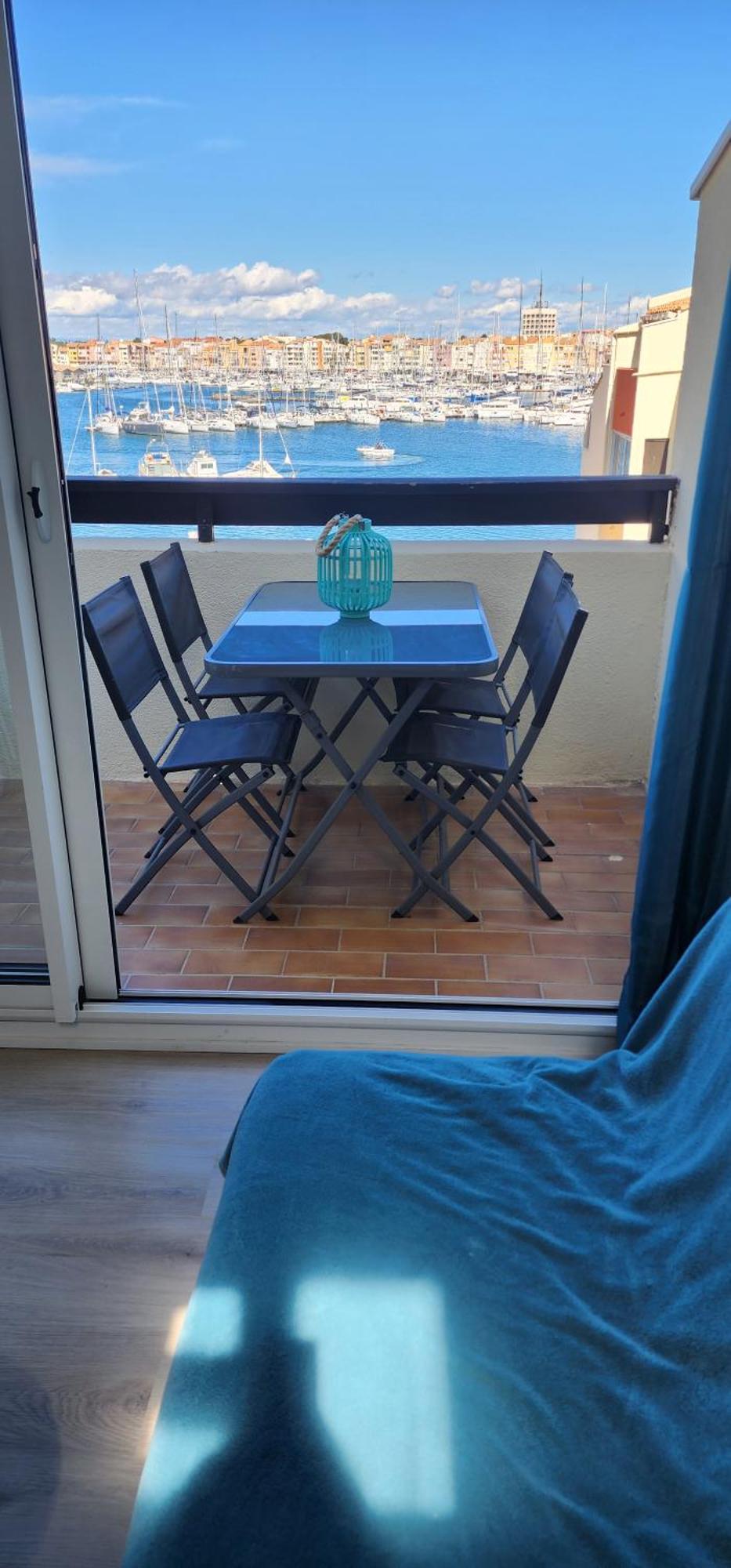 Studio Meuble Cap D Agde Avec Tres Belle Vue Sur Le Port Экстерьер фото