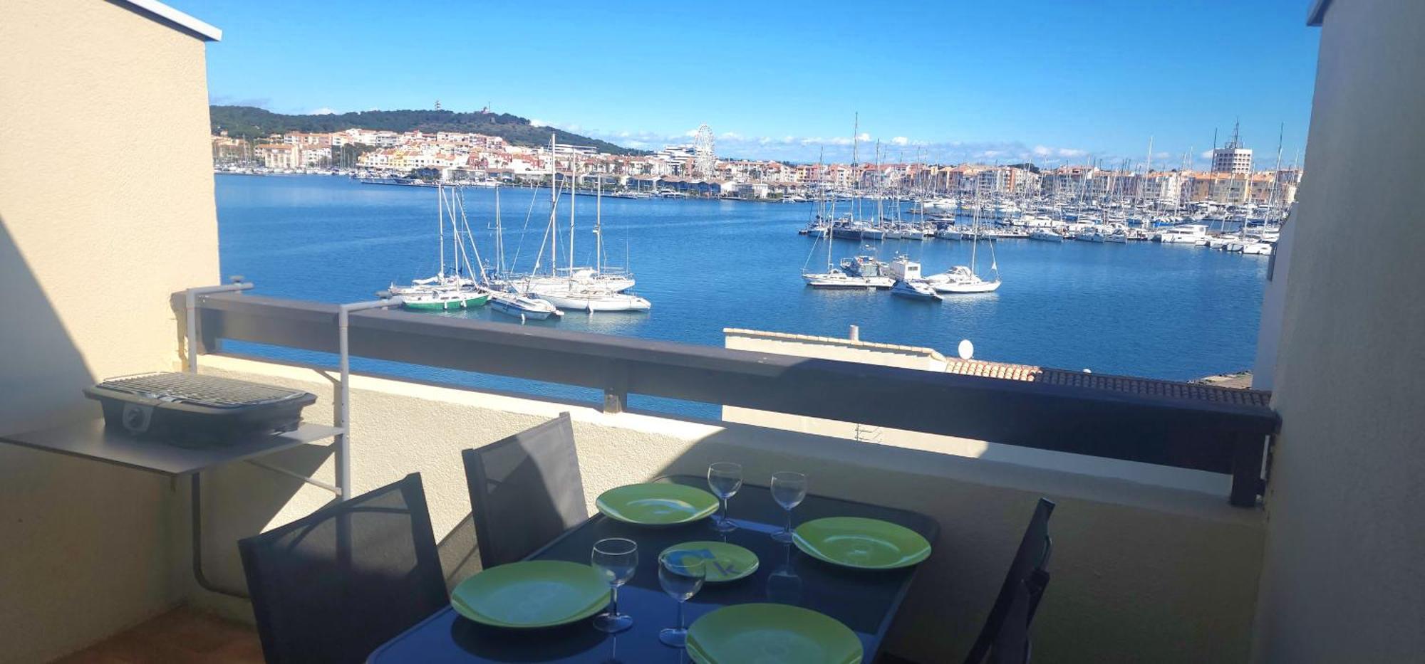 Studio Meuble Cap D Agde Avec Tres Belle Vue Sur Le Port Экстерьер фото