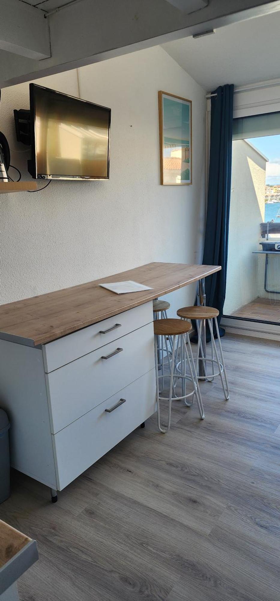 Studio Meuble Cap D Agde Avec Tres Belle Vue Sur Le Port Экстерьер фото